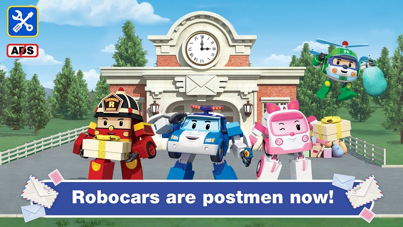 Robocar Poli Postman Games