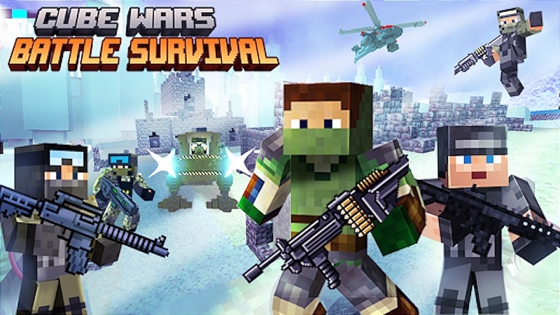 Cube Wars Battle Survival apk free